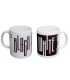 Tazza in ceramica Fc Juventus Black and White
