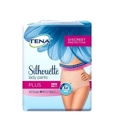 Tan Lady Pants Plus Plus Taglia M 9 pz.