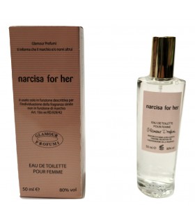 Profumo Glamour Narciso Rodriguez For Her da 50 ml