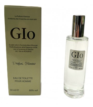 Profumo Glamour Ispirato a Acqua di Giò da 50 ml