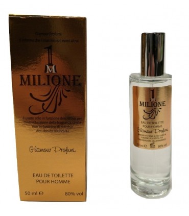 Profumo Glamour ispirato a Paco Rabanne 1 Milion 50 ml