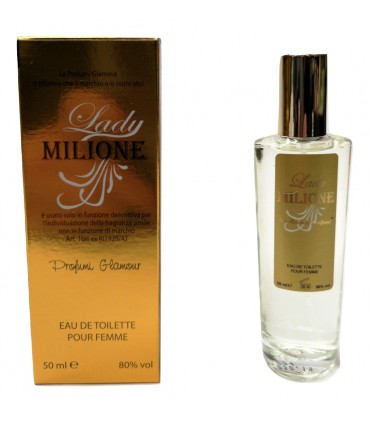 Profumo Glamour Ispirato a  Paco Rabanne Lady Milion da 50 ml