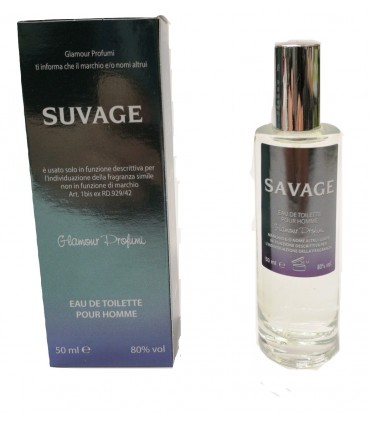 Profumo Glamour Ispirato a  Sauvage Dior da 50ml