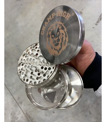 Grinder Champ in Metallo XXL 4 Parti