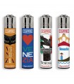 Accendino Clipper Large Souvenir Venezia conf. 48 pz. assortiti con 4 grafiche