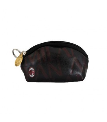 Portachiavi Portamonete A.C. Milan in Ecopelle