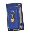 Set Penna e Portachiavi con Logo F.C. Inter