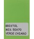 Bristol Favini misura 50x70 gr.200 verde chiaro