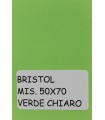 Bristol Favini misura 50x70 gr.200 verde chiaro