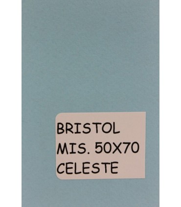 Bristol Favini misura 50x70 gr.200 celeste