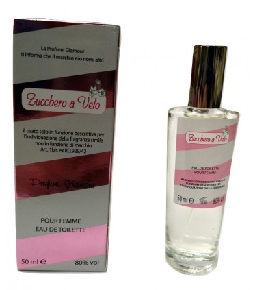 Profumo Glamour Ispirato a Aquolina Pink Zucchero a Velo da 50 ml