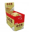 Filtri OCB Slim 6mm Organic Bio in busta con Cartina OCB conf. 10 buste da 120 filtri + 50 cartine
