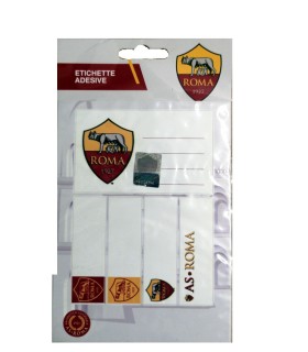 Etichette Adesive per Quaderni A.S. Roma mis.11x19