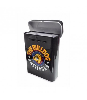 Porta Sigarette in Metallo The Bulldog Apertura a Click