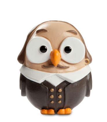 Statua Goofi Egan in ceramica WILLIAM SHAKESPEARE mis. 8x10