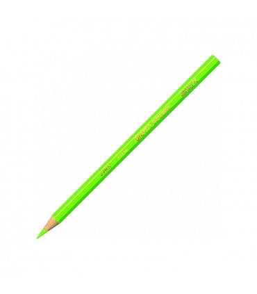 Pastello Giotto Supermina Monocolore conf. 12 pz colore Verde Fluo 54