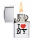 Zippo I Love New York  cromo