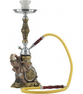 Narghilè Hookah Elefante ad una Canna H.40 cm