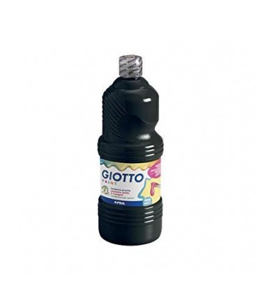 Tempera Giotto Flacone da 1 Kg colore Nero