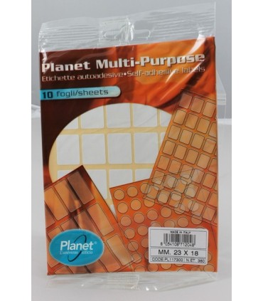 Et. Adesive in bustina  mm. 23x18