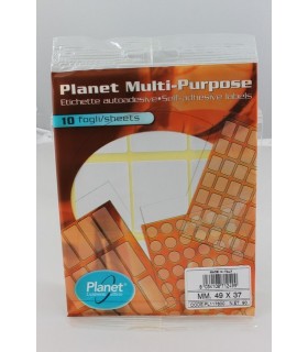 Et. Adesive in bustina  mm. 49x37