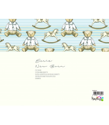 Carta Regalo Marpimar Flower&  conf. 100 fogli assortiti in 10 fantasie