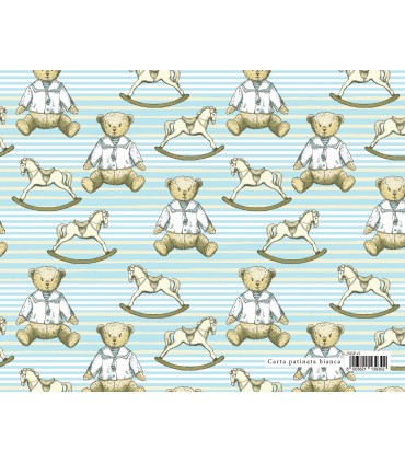 Carta Regalo Marpimar Flower&  conf. 100 fogli assortiti in 10 fantasie