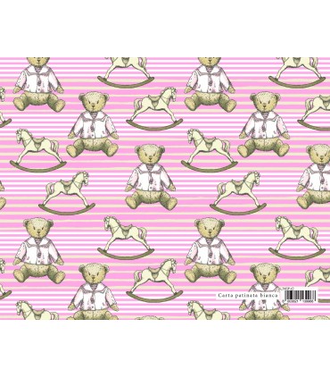 Carta Regalo Marpimar Flower&  conf. 100 fogli assortiti in 10 fantasie