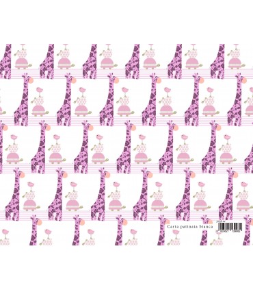 Carta Regalo Marpimar Flower&  conf. 100 fogli assortiti in 10 fantasie