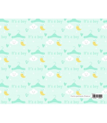 Carta Regalo Marpimar Flower&  conf. 100 fogli assortiti in 10 fantasie