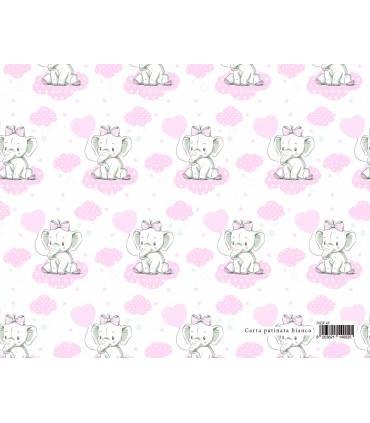 Carta Regalo Marpimar Flower&  conf. 100 fogli assortiti in 10 fantasie