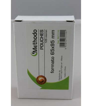 Pouches  mm. 65x95  125 micron  pezzi 100