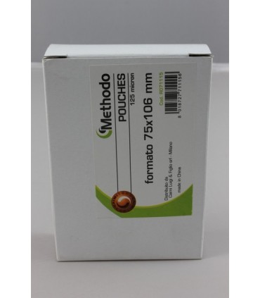 Pouches  mm. 75x106  125 micron  pezzi 100