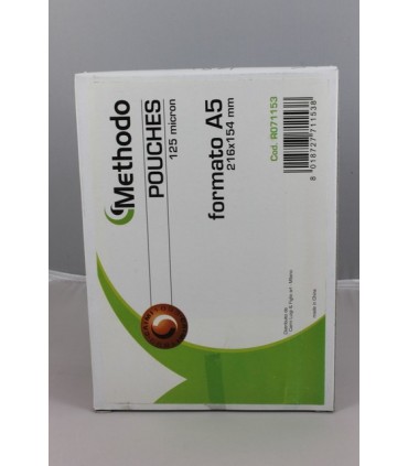 Pouches  mm. 216x154  125 micron  pezzi 100
