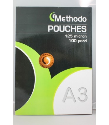 Pouches  A3  125  Micron  pezzi 100
