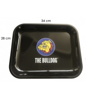 Vassoio Rolling in Metallo The Bulldog cm. 34x28
