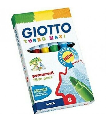 Pennarelli Giotto Turbo color da 6 pz.