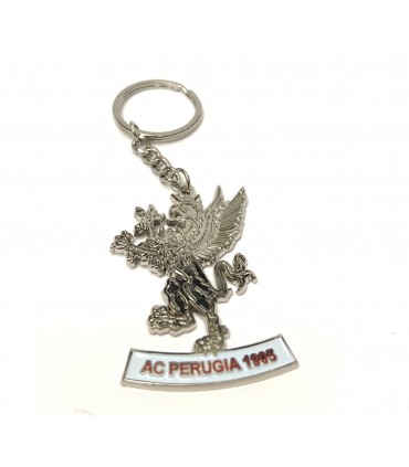 Portachiavi in Metallo Logo A.C. Perugia