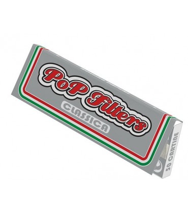 Cartina Pop Filters Corta Grigia conf. da 50 pz.