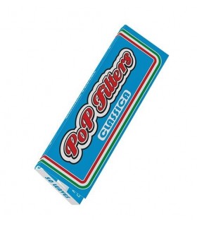 Cartina Classica Corta Pop Filters Blu Line conf. da 50 libretti da 50 cartine