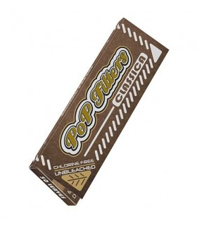 Cartina Classica Corta Pop Filters Arabica conf. da 50 libretti da 50 cartine