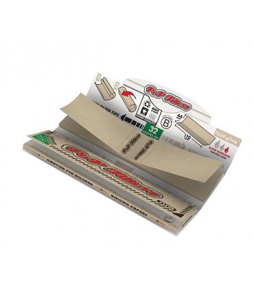 Cartina Slim Lunga Organic Hemp+ Filtri in Carta Pop Filters conf. 24 libretti