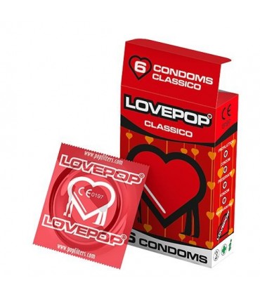 LOVEPOP 6 pz. Classico conf. da 24 scatoline