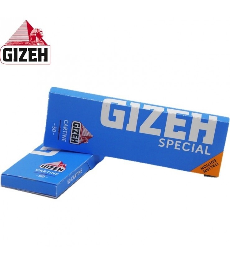 Cartine GIZEH Special Extra Fine – Confezione Da 50 Libretti