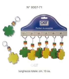 Portachiavi Multistrato Galleggiante Cartella da 6 pz.