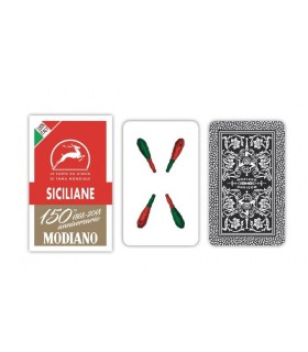 Carte Regionali Modiano Siciliane Rosso