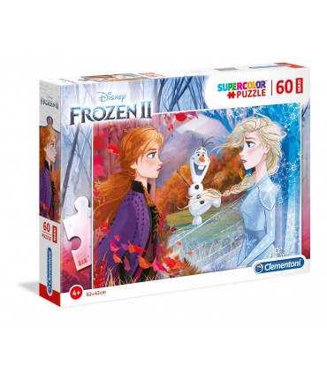 Puzzle Supercolor Clementoni Maxi 60 pz. Frozen 2