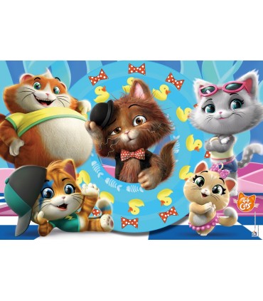 Puzzle Supercolor Clementoni Maxi 60 pz. 44 Gatti