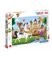 Puzzle Supercolor Clementoni 104 pz. The Magic Kingdon