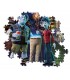 Puzzle Supercolor Clementoni 104 pz. Disney Oneward